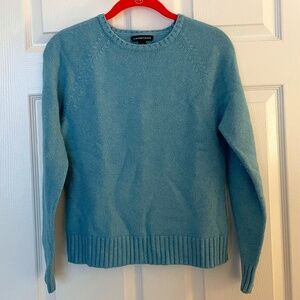 Land's End Wool Blend Light Blue Sweater Size S/P